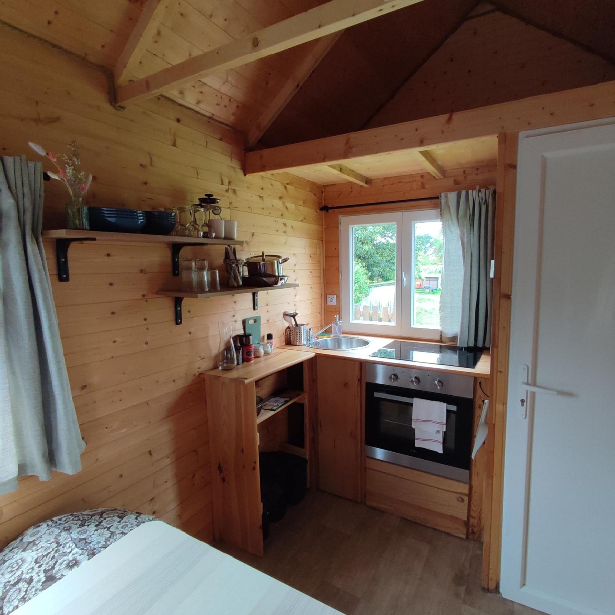 Nuit Insolite En Tiny House Questembert Exteriör bild